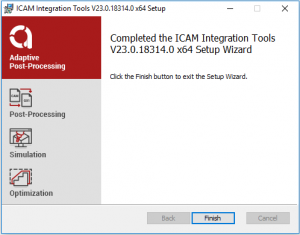 icam integration tools finish